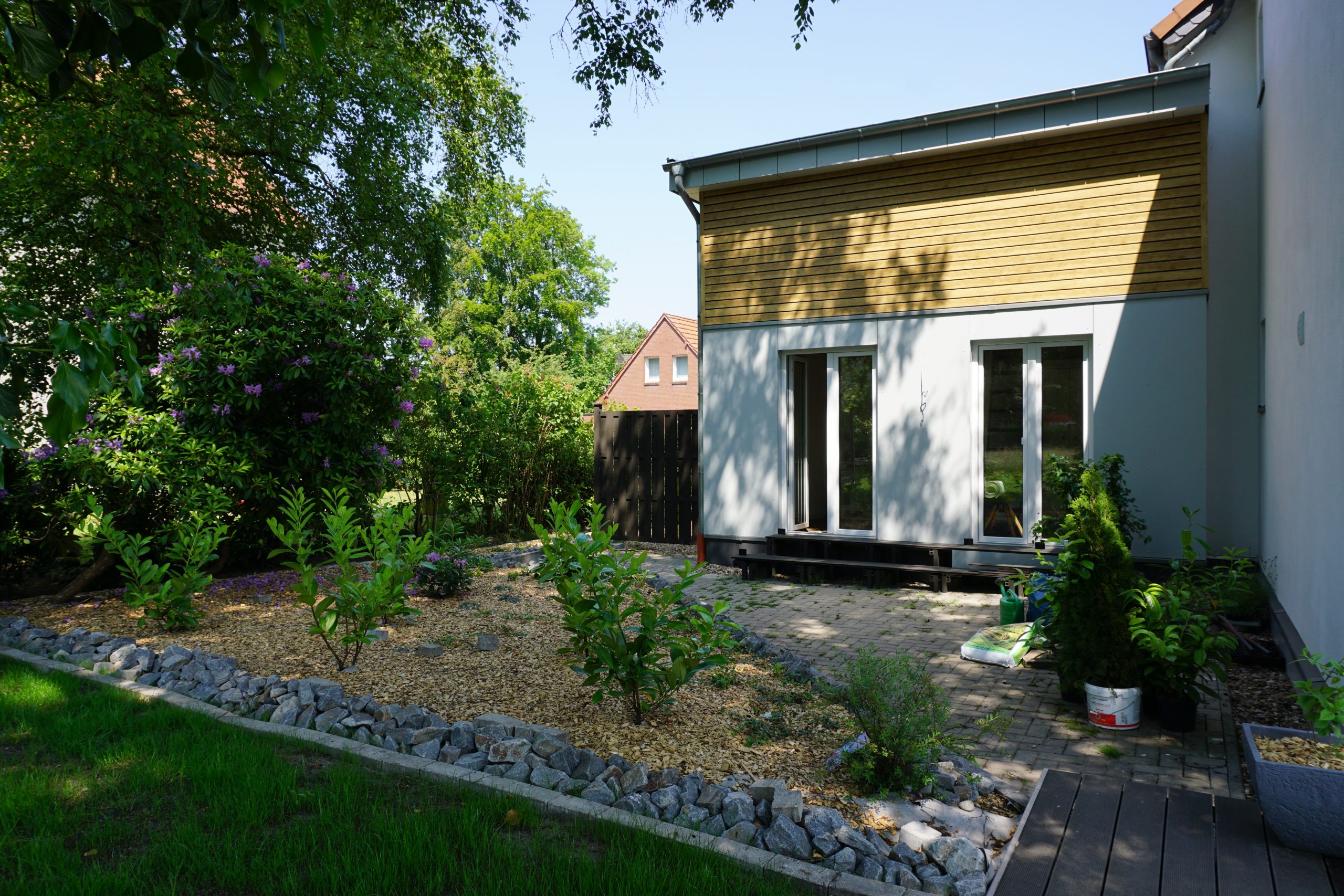 Aussenansicht mit Terrasse