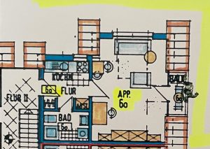 Grundriss WE 60